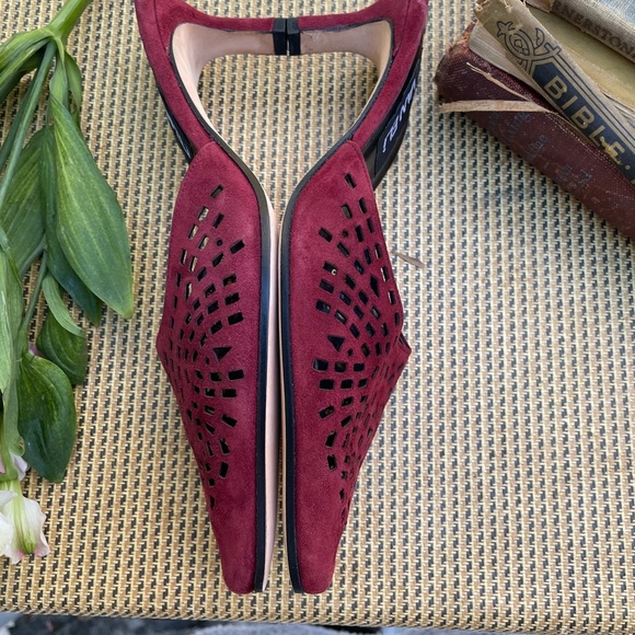 VANELI Suede Kitten Heel Mules - Picture 10 of 12